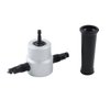 Antrader Double Head Metal Sheet Nibbler Cutter Hole Saw Drill Attachment Paperboard Package