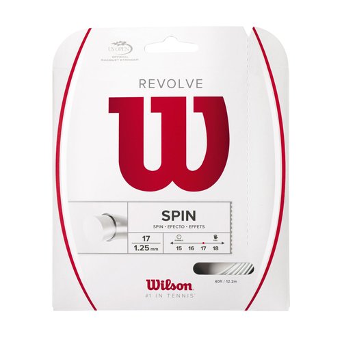 Wilson Revolve 17 Tennis String - Set, White