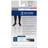 Truform Compression Socks, 8-15 mmHg, Men's Dress Socks, Knee High Over Calf Length, Brown, Small