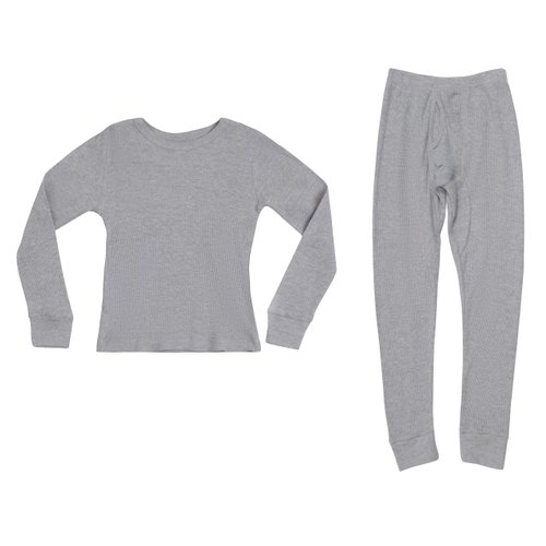 At The Buzzer Thermal Underwear Set for Boys 95362-Grey-10/12
