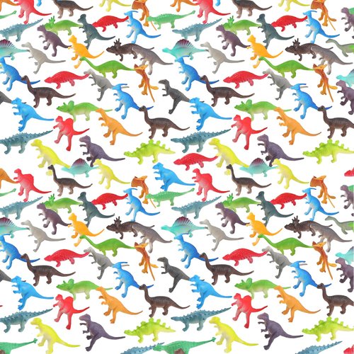168 Pcs Mini Dinosaur Figure Toys - Realistic Plastic Dinosaur Set for Kids Children Toddler Learning Educational, Goody Bag, Party Supplies, Pinata Stuffers Easter Eggs Easter Basket Filler