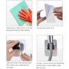 TCOTBE 2 Pieces Removable Shower Head Holder Adjustable Handheld Shower Head Holder Strong Shower Head Holder Suction Punch-Free Drill Free Adhesive Suction Cup Shower Wand Shower Hose Holder
