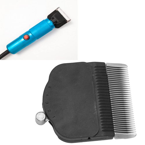 Carpet Trimmer Head Electric Tufting Clippers Blades Replacement Head, 5 Levels Adjustable Electric Carpet Trimmer Replacement Head Low Noise for Tufting Carpet Rug Clean