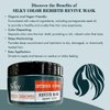 SILKY Technobasic Intense Copper Revive Mask - Color Depositing Hair Mask - Vegan Friendly Hair Mask - Semi-Permanent Hair Color Mask with Hydrating & Restoring Action for Dry Hair - 250ml/8.45oz