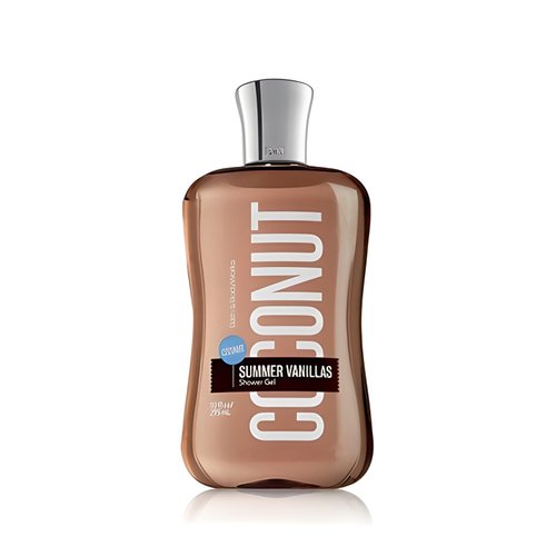 Bath & Body Works Signature Vanillas Coconut Shower Gel 10 Fl Oz