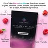 PURE TRIBE Electrolytes Powder Packets - Sugar Free Hydration Powder Drink Mix Loaded with 6 B Vitamins & Minerals - Energy Drink Powder for Muscle & Mood Support - Mixed Berry Flavor - 30 Servings