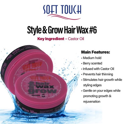 KARATEK SOFTTOUCH Soft Touch Hair Wax (Style & Grow #6)