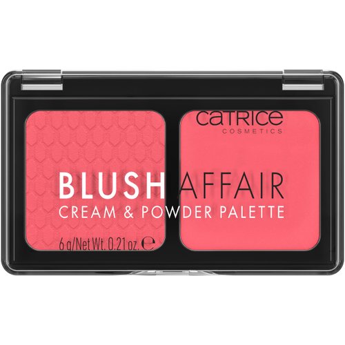 Catrice | Blush Affair Cream & Powder Palette | Highly Pigmented Radiant Cream & Soft Matte Powder | Vegan & Cruelty Free (010 Stunning Strawberry)