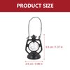 Toddmomy Mini Dollhouse Lantern 6Pcs Mini Kerosene Lamp Miniature Lantern Micro Landscape Ornament Mini Lantern for Dollhouse Accessories