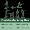 U. S. Toy Green Army Men Toy Soldiers Set, Classic Military Action Figures for Kids, Imaginative Play, Party Favors, and Collectibles – 36 Piece, Toddler Toys for 3 Years & Up