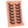 Generic Mink Lashes 18MM Fluffy, black