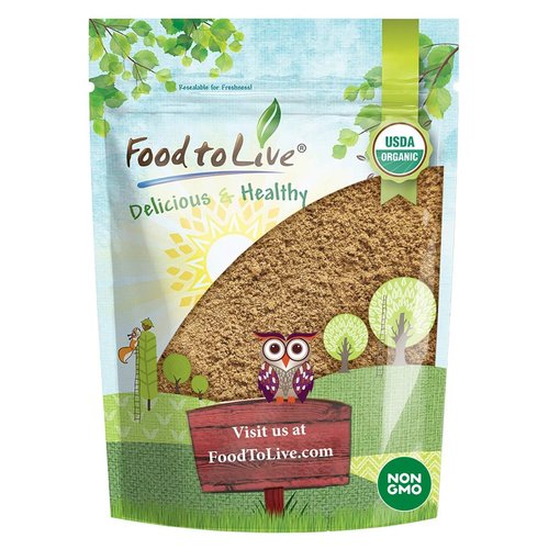 Food to Live Organic Camu Camu Powder, 8 Ounces - Non-GMO, Kosher, Raw, Vegan Superfood, Bulk, Non-Irradiated, Pure, Great for Baking, Drinks and Smoothies, Rich in Vitamin C and Antioxidants