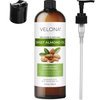 velona Sweet Almond Oil - 16 oz | 100% Pure and Natural Carrier Oil | Refined, Cold Pressed | Skin, Hair, Body & Face Moisturizing | Use Today - Enjoy Results…