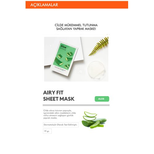 Missha Airy Fit Sheet Mask ALOE
