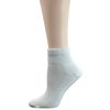 Yomandamor Women's 5 Pairs Non-Binding Cotton Ankle Diabetic/Dress Socks with Seamless Toe and Cushion Sole