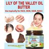 Botanical Beauty LILY OF THE VALLEY OIL BUTTER 100% Natural 4 Fl.oz.- 120 ml. Lily of the Valley Essential Oil in Shea Nut Butter for FACE, SKIN, BODY, HAIR, NAILS. Beauty Skin Moisturizer Oil Butter
