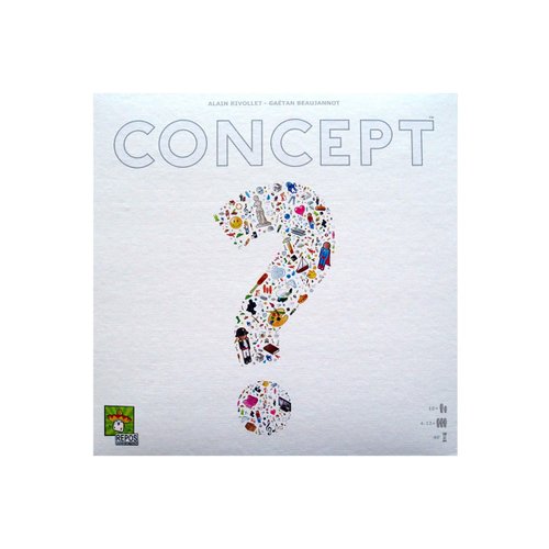 Concept Party Game | Award-Winning Board Game | Team-Based Guessing | Fun Family Game for Adults and Kids | Ages 10+ | 4-12 Players | Average Playtime 40 Minutes | Made by Repos Production
