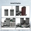 CubiMythx World Trade Center Building Blocks and Construction Toy, Collectible Architecture-Themed Model to Build and Display, Great Gift for Building Fans (982 PCS), 1:2000 Scale - Limited Nameplate