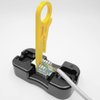 NECABLES Keystone Jack Punch Down Stand and Small Plastic Punchdown Tool with Stripper