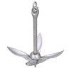 SEACHOICE Folding Grapnel Anchor 1-1/2 lbs. 41050, Steel
