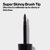 Revlon ColorStay Liquid Eyeliner, Waterproof, Smudgeproof, Longwear Intense Eye Makeup with Fine Tip, Ophthalmologist Tested, Black Brown (252)