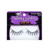 Fright Night False Lashes, Spider Web, for scary spooky dramatic eyes to complete wicked witch or ghost look with lash adhesive