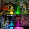 GIMFRY Otter Night Lights Otter Gifts for Kids 16 Colors Changing with Remote&Touch otter lamp for girls bedroom 3D Illusion Lamp As Christmas Birthday Gifts for 2 3 4 5 6 7 8 year old Girls