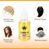 2 bottels Tape in Extension Remover - Fast Acting Hair Extensions Remover,Wig Glue Remover Tape in Hair Extensions Adhesive Remover, Hair Glue Wig Tape Remover, 60 ml Tape in Hair Extension Remover