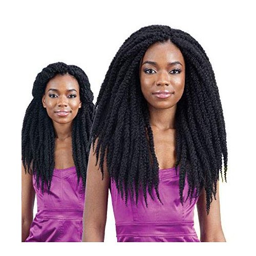 FreeTress 3X Punta Cana Twist Synthetic Braiding Hair (1B)
