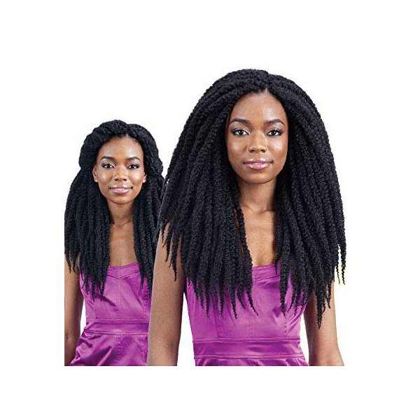 FreeTress 3X Punta Cana Twist Synthetic Braiding Hair (1B)