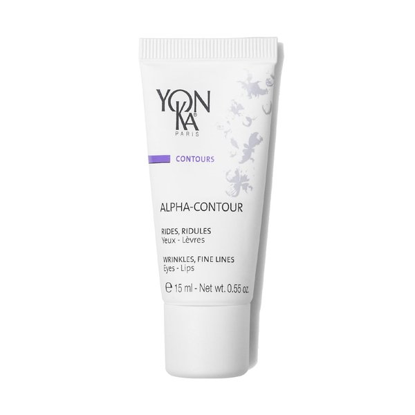 Yon-Ka Alpha-Contour Eye and Lip Cream (15ml) Anti-Wrinkle Regenerating Contour Creme, Naturally Soften Signs of Aging with Botanical Oil Blends and Fruit Acids, All Skin Types, Paraben-Free