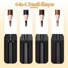 BAMTTOO 5pcs Microblading Eyebrow Pencil Brow Mapping Ruler Pencil Sharpener Set For Marking Filling And Outlining Eyebrow Tattoo Makeup Kit Permanent Makeup Eye Brow Liners
