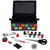 SINGER 07272 Polka Dot Small Sewing Basket with Sewing Kit Accessories,