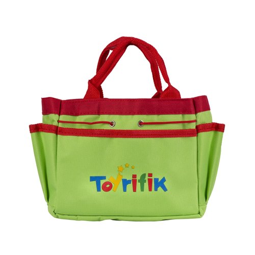 Little Gardener Tool Set with Garden Tools Bag for Kids Gardening - Kit includes Watering Can, Children Gardening Gloves, Shovel, Rake, Fork and Garden Tote Bag-Children Gardening All in One Kit