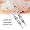 2pcs Nail Art Drill Handpiece Nail Drill Handle,Nail Polisher Handle Bushing,Nail Drill Spindle Complete Set Nail Polisher Handle Professional Electronic Machine Bearing