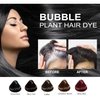 Plant Bubble Hair Dye Shampoo,Pure Plant Extract for Grey Hair Color Huang Yi Bubble Bubble Dye Shampoo.(Wine Red)