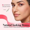 Younique MOODSTRUCK PRECISION Brow Liner | Medium Light Brown to Auburn | Waterproof, Smudge-Proof, & Long-Lasting Make Up | Eyebrow Pencil for Fuller, Natural-Looking Brows