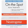 Neutrogena On-The-Spot Acne Spot Treatment with 2.5% Benzoyl Peroxide Acne Treatment Medicine to Treat Face Acne, Gentle Benzoyl Peroxide Pimple Gel for Acne Prone Skin,.75 oz (Pack of 2)