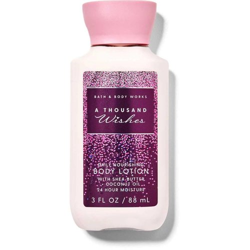 3 oz Body Lotion Mini travel size U picj Scent (3 oz, A Thousand Wishes)