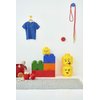 Room Copenhagen, LEGO Storage Heads Stackable Storage Container - Buildable Organizational Bins for Kid’s Toys and Accessories - 6.30 x 6.30 x 7.28in - Small, Girl, Holds 250 Bricks