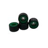 Leefai Pro Fingerboard Wheels Green Core Handmade Finger Skateboard Wheels - Ultra Spin Bearings Wheels - 7.8mmx5.1mm -Inner Layer Colorway (Green)