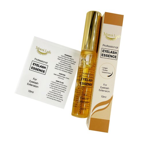 Momi Eyelash Essence, Lash Serum, Rapid Eyelash Growth Serum, Lash Essence for Eyelash Growth, Thickness, Stronger, Healthier Lashes, Advanced Lash Enhancing Treatment, Vegan & Cruelty-Free 10ml