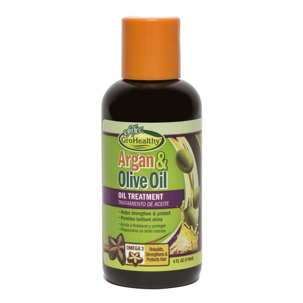Sof N'Free N'Pretty Grohealthy Argan & Olive Oil Treatment, 4 Oz