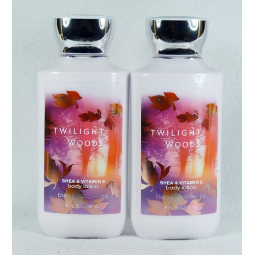 Retired Fragrance - Bath & Body Works Signature Collection Twilight Woods Body Lotion 8oz/236ml 2 pack