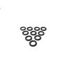 REPLACEMENTKITS.COM® Brand Fits Yamaha Lower Gear Case Oil Drain Gasket 10 Pack Replaces 90430-08020-00 -