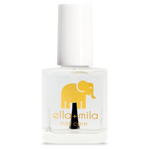 ella+mila What The Gel? - Clear Nail Polish Top Coat - Quick Dry Nail Polish Top Coat with Glossy Finish - Gel like Top Coat Nail Polish No UV required - Plumping Top Coat & Nail Care (0.45 fl. oz.)