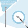 Dimeho Nail Drill Bits Cuticle Clean,1 Pcs Diamond Ball Head Burrs Nail Bits Professional Dead Skin Manicure Tools Safety Remove Cuticle Drill Bit(Round Shape)