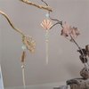 2PCS Metal Flower Hairpins Hair Stick Fork Sticks French Hair Pin Buns Hair Accessories for Women Girls #05