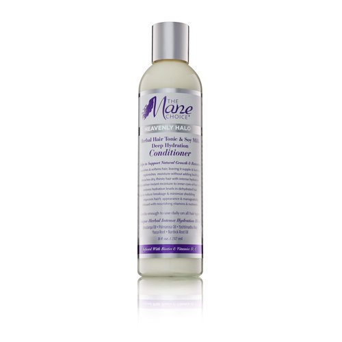 The Mane Choice Heavenly Halo Herbal Hair Tonic & Soy Milk Deep Hydration Conditioner, 8 Ounce
