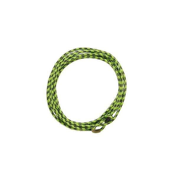 Weaver Leather Kid's Braided Nylon Rope , Lime Green/Black , 5/16-Inch x 20-Feet